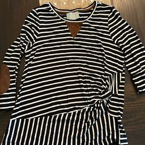 Skies Are Blue Striped Shirt